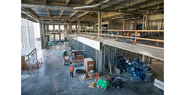 Construction continues on Western Kentucky University’s new Gordon Ford College of Business building on Tuesday. (PHOTOS BY GRACE MCDOWELL / grace.mcdowell@bgdailynews.com)