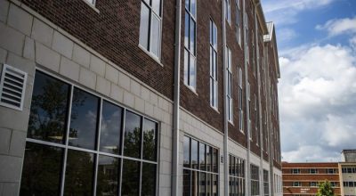 The exterior of Hilltopper Hall, a roughly $40 million residence hall, is seen in 2018 on Western Kentucky University’s campus.