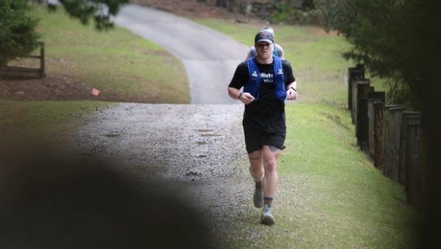 Picture of Bowling Green resident Logan Locke going on a run.