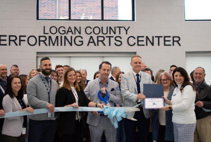 Ribbon cut on renovated Logan County High School