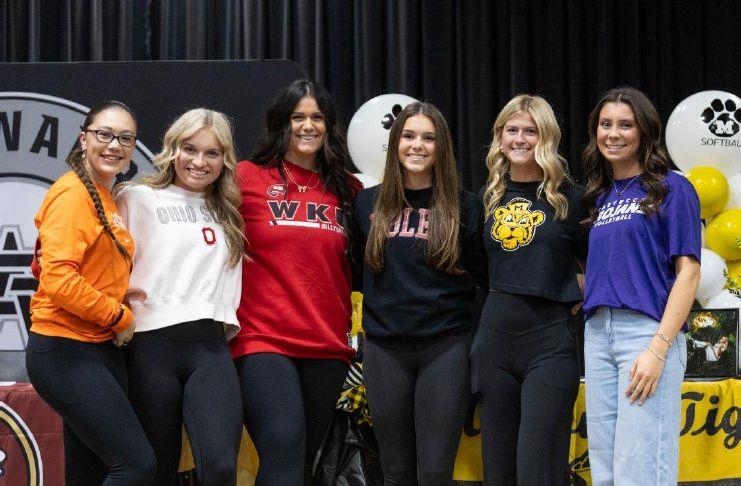 Six South Warren athletes sign to play college sports